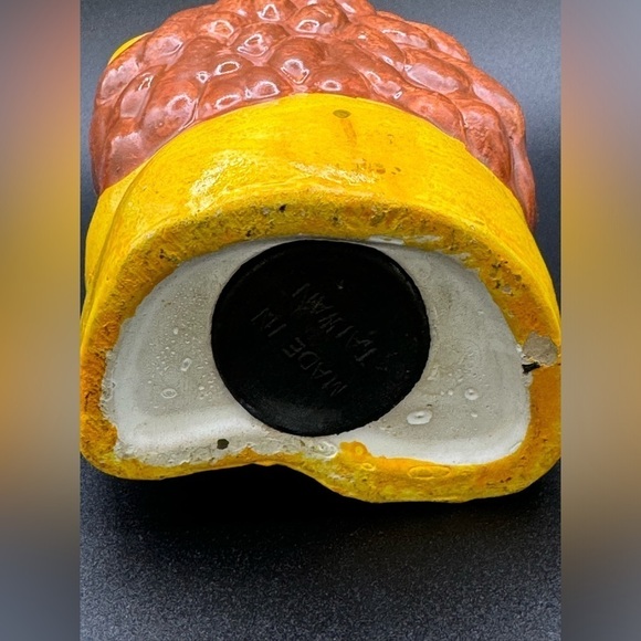 VTG Price Products Kitschy Lion in Cage Coin Ceramic Bank 1970s Made in Taiwan - Picture 2 of 9